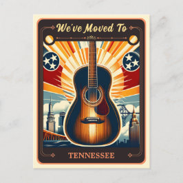 We zijn verhuisd naar Tennessee | BRIEFKAART