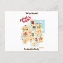 We zijn verhuisd naar Wylie Texas Briefkaart