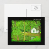 We zijn verhuisd - nieuw adres aankondigingskaart (Voorkant / Achterkant)