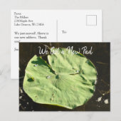 We Zijn Verhuisd | Nieuw Thuis | Nieuw Adres Briefkaart (Voorkant / Achterkant)