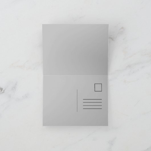 We zijn verhuisd, nieuw thuis, simpele aankondigin aankondiging (Binnen)