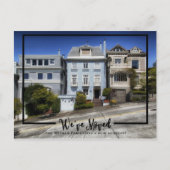 We zijn verhuisd | Nieuwe thuisfoto die we hebben  Aankondigingskaart (Voorkant)