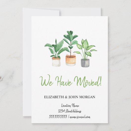 We Zijn Verhuisd,Planten (Voorkant)