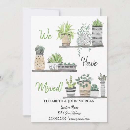 We zijn verhuisd,Planten,Planken (Voorkant)