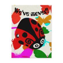 We zijn verhuisd, Red Ladybug en Butterflies brief