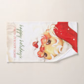 We zijn verhuisd, Retro Kerstman Bad Handdoek (Handdoek)