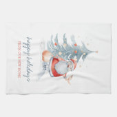 We zijn verhuisd, Santa Claus, Pine Tree Theedoek (Horizontaal)