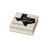 We zijn verhuisd - Texas Rubberstempel (Stempel)