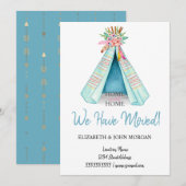 We zijn verhuisd, Tribal Tent Boho verhuisd (Voorkant / Achterkant)