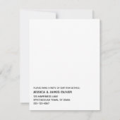 We Zijn Verhuisd Typography Distressed Teal Kaart (Achterkant)