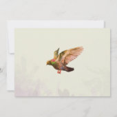 We zijn verhuisd, vliegende duif aankondiging (Achterkant)