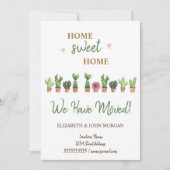 We zijn verhuisd, Waterverf Cactus (Voorkant)