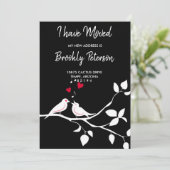 We zijn verhuisd | Welkom Kleurrijke vogel Kaart (Staand voorkant)