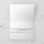 We zijn verhuisd, wensen om feestdagen te krijgen (Binnen)