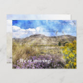 We zijn verhuisd. Wijziging van Kaarten voor aange (Voorkant / Achterkant)