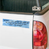 We zijn verliefd bumpersticker (Op Truck)