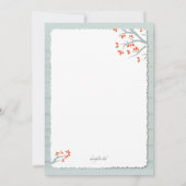 We zijn verliefd geworden op foto-uitnodiging kaart (Achterkant)