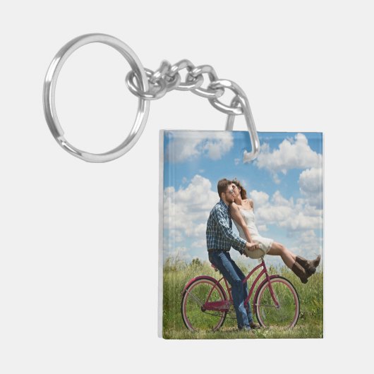 We zijn verliefd op foto sleutelhanger (Voorkant Links)