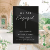 We zijn verloofd Acryl Verlovingsfeest Welkom Bord