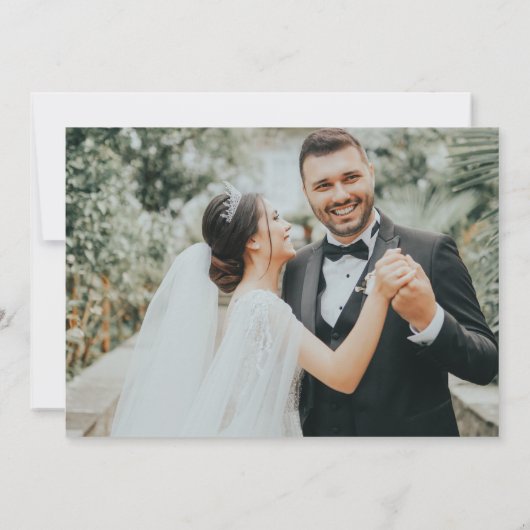 We zijn verloofd met Eucalyptus Green Engagement P Kaart (Achterkant)