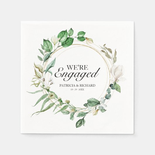 We zijn verloofd met het geometrisch Verloving van Servet (Voorkant)