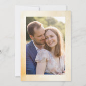 We zijn verloofd met Photo Engagement Party Kaart (Achterkant)