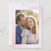 We zijn verloofd met Photo Engagement Party Kaart (Achterkant)