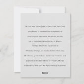 We zijn verloofde aankondiging personaliseren (Achterkant)