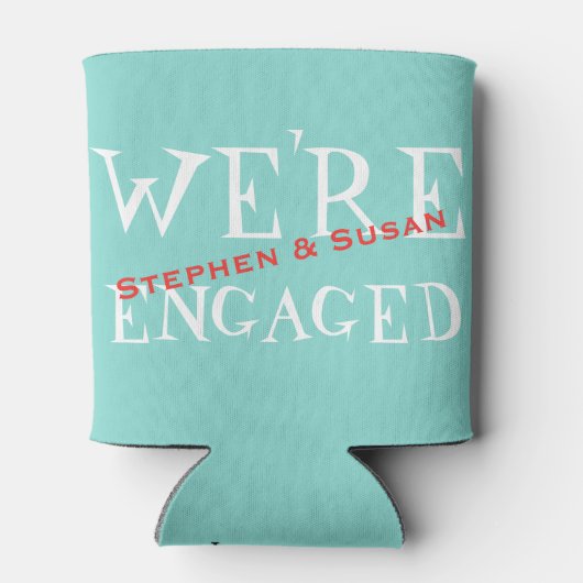 We zijn Verloving Crawfish Boil Party Blikjeskoeler (Achterkant)