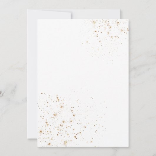 We zijn verlovingsfeest Eucalyptus Gold Kaart (Achterkant)