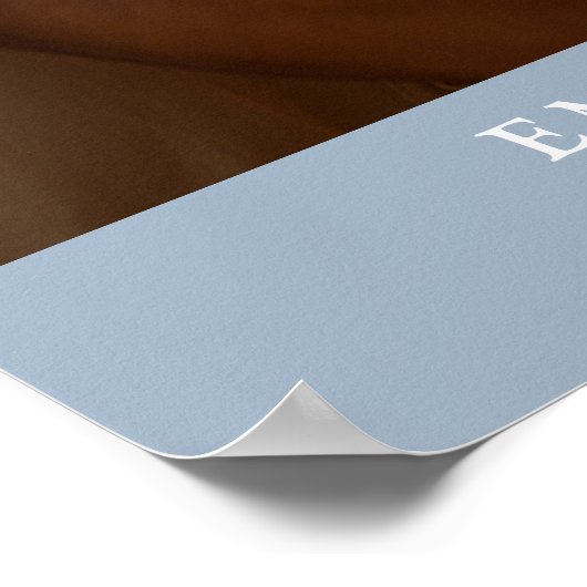 We zijn verlovingsfeest Foto Welkom Teken Poster (Hoek)