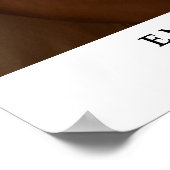 We zijn verlovingsfeest Foto Welkom Teken Poster (Hoek)