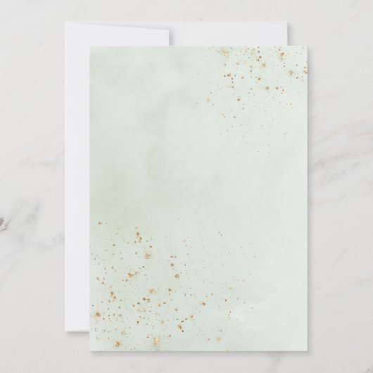 We zijn verlovingsfeest Pink Floral Gold Kaart (Achterkant)