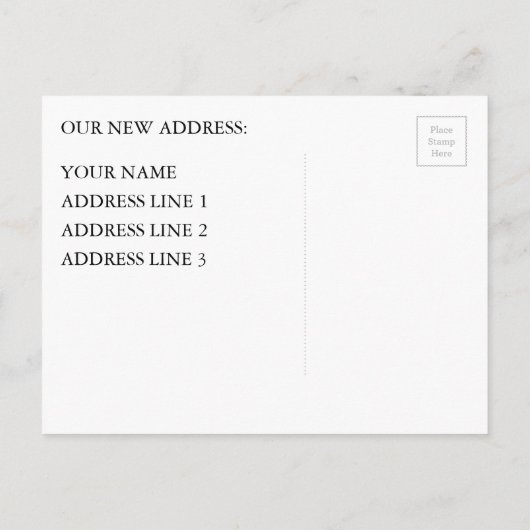 WE ZIJN VERPLAATST AANKONDIGINGSKAART (Achterkant)