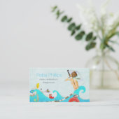 We zijn verplaatst visitekaartje (Staand voorkant)