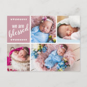 We zijn verrot | Aankondiging geboorte | Dank u we Briefkaart (Voorkant)