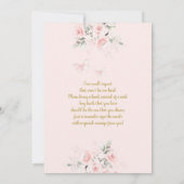 We zijn verrukt om je te ontmoeten Baby shower mei Kaart (Achterkant)