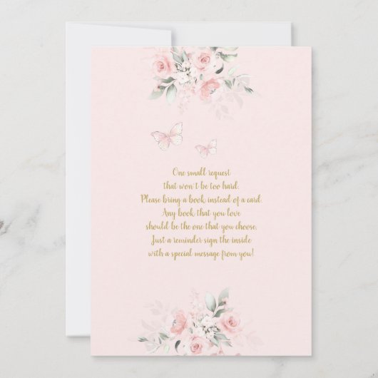 We zijn verrukt om je te ontmoeten Baby shower mei Kaart (Achterkant)