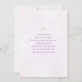 We zijn verrukt om je te ontmoeten Baby shower mei Kaart (Achterkant)