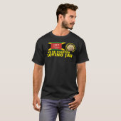 We zijn voor altijd JAH Basic Dark T-Shirt liefheb (Voorkant volledig)