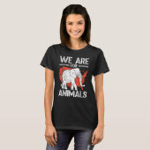 We zijn voor dierdierentuin dierentuin t-shirt (Voorkant volledig)