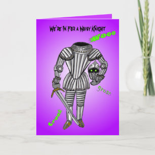 We zijn voor een lawaaierige avond. kaart