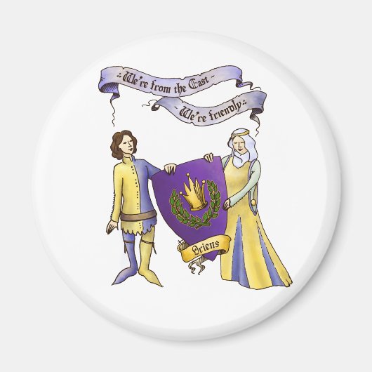 We zijn vriendelijke magneet (Voorkant)