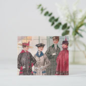 We zijn vrienden... briefkaart (Staand voorkant)