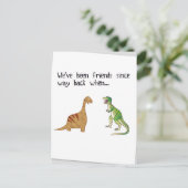 We zijn vrienden geweest briefkaart (Staand voorkant)
