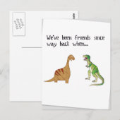 We zijn vrienden geweest briefkaart (Voorkant / Achterkant)