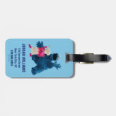 We zijn vrienden | Klassieke post Bagagelabel (Achterkant horizontaal)