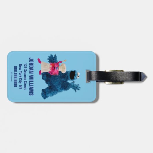 We zijn vrienden | Klassieke post Bagagelabel (Achterkant horizontaal)