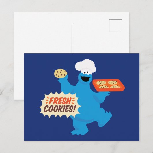 We zijn vrienden | Verse koekjes! Briefkaart (Voorkant / Achterkant)