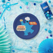 We zijn vrienden | Verse koekjes! Papieren Bordje (Feest)